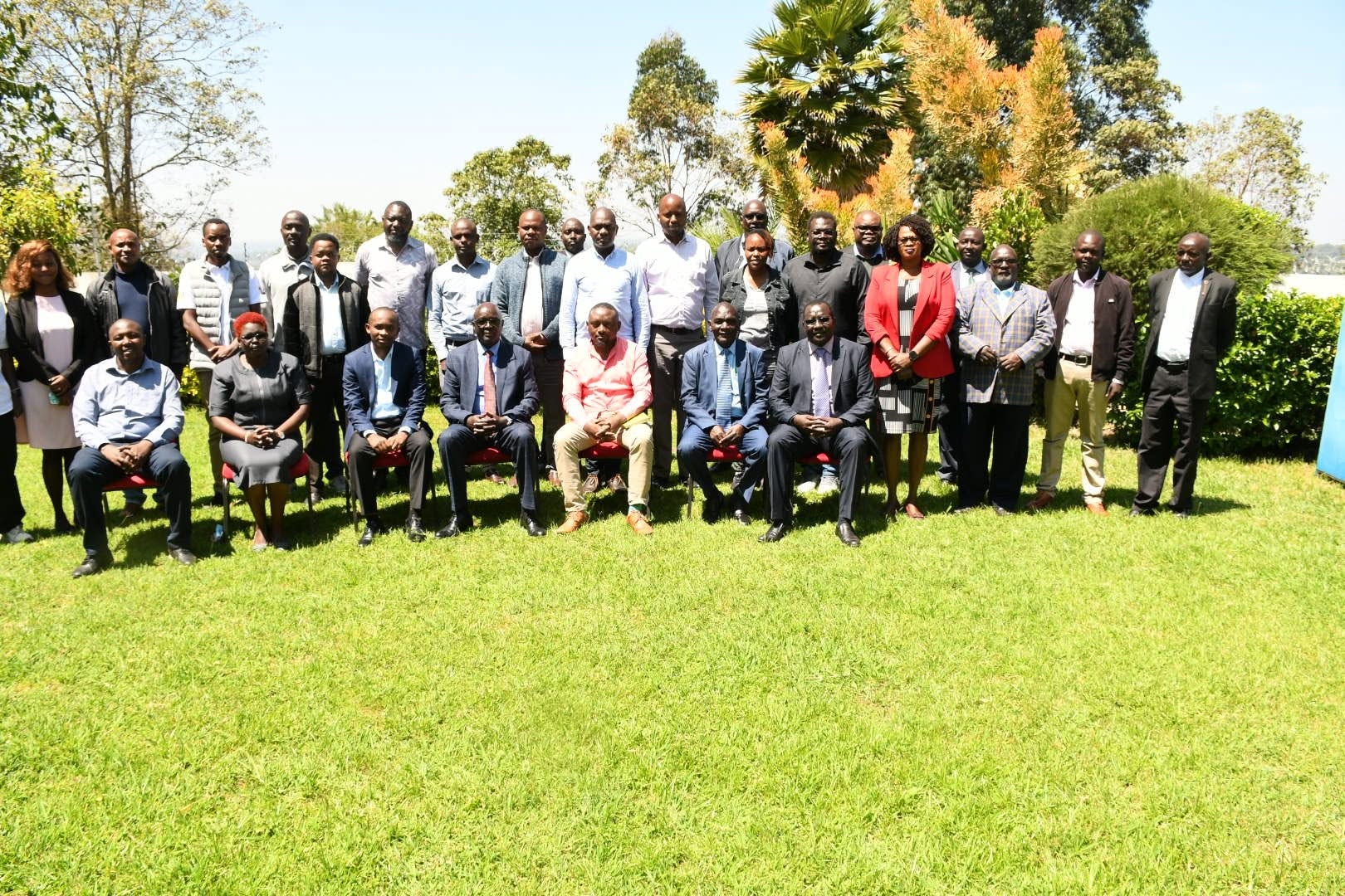 KWASH Team Pays Courtesy Call to West Pokot Governor.