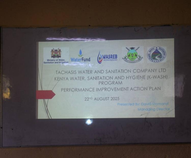 IMPLEMENTATION OF KENYA WATER SANITATION & HYGIENE PROGRAM(K-WASH) IN NANDI COUNTY