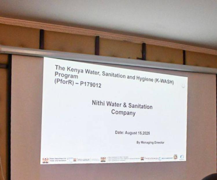 TECHNICAL SUPPORT MISSION FOR DISBURSEMENT LINKED INDICATORS (DLI) & COMMERCIAL FINANCING OF WATER SERVICE PROVIDERS